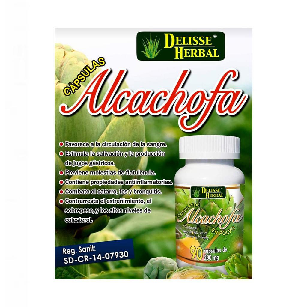 ALCACHOFA DELISSE HERBAL 90 CÁPSULAS