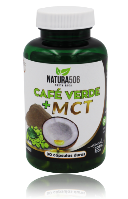 CAFÉ VERDE + MCT NATURA506 90 CÁPSULAS