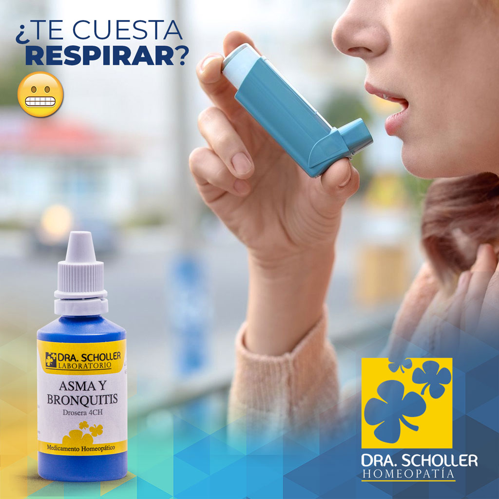 ASMA Y BRONQUITIS HOMEOPATÍA DRA. SCHOLLER 30ML