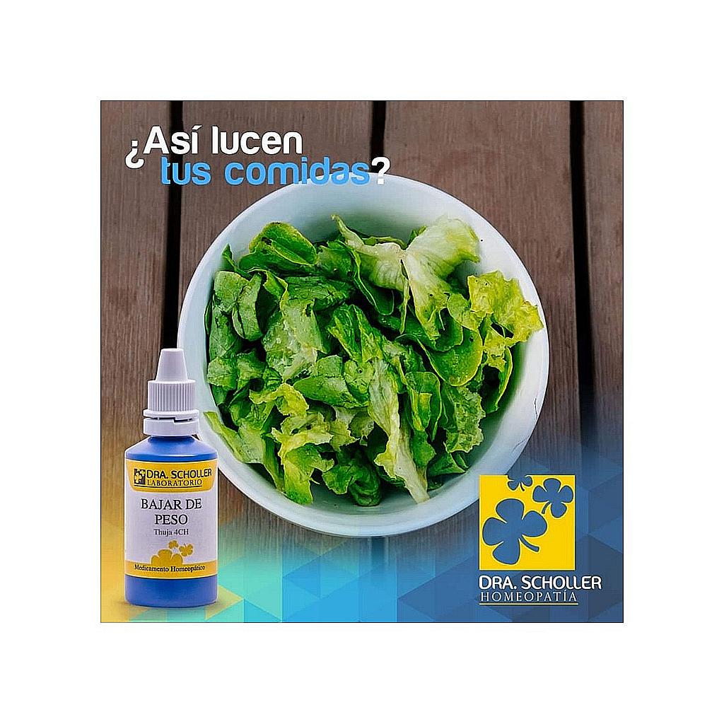 BAJAR DE PESO HOMEOPATÍA DRA. SCHOLLER 30ML