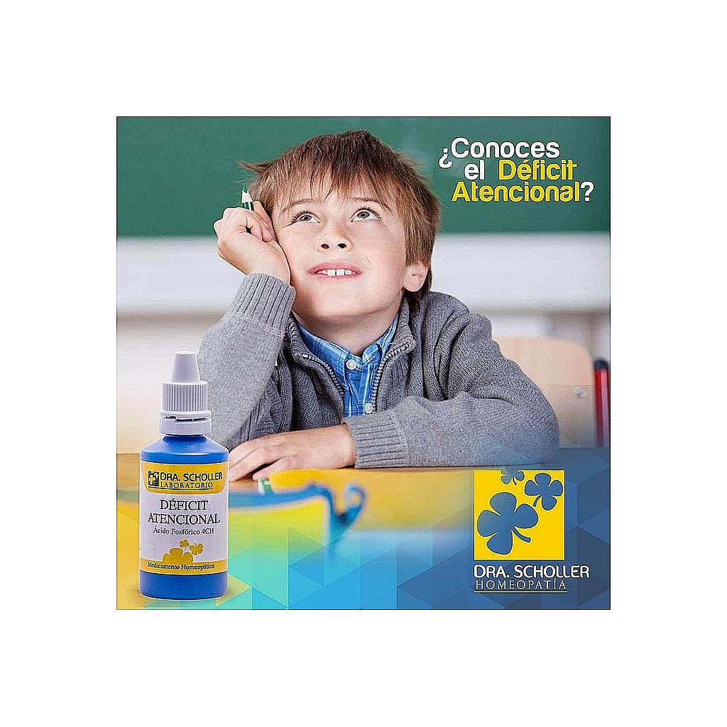 DÉFICIT ATENCIONAL HOMEOPATÍA DRA. SCHOLLER 30ML