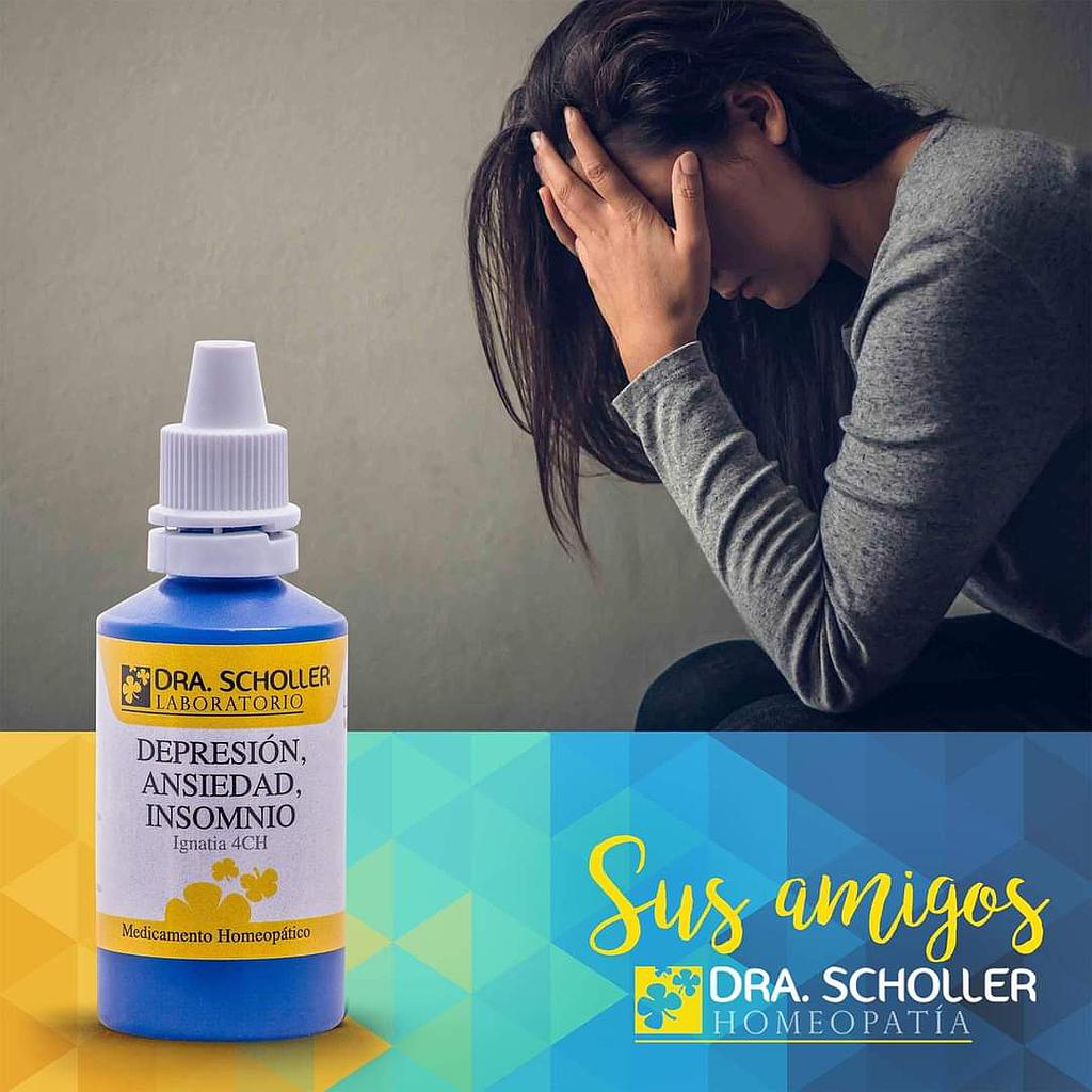 DEPRESIÓN ANSIEDAD E INSOMNIO HOMEOPATÍA DRA SCHOLLER 30ML