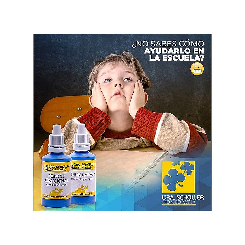 HIPERACTIVIDAD HOMEOPATÍA DRA. SCHOLLER 30ML