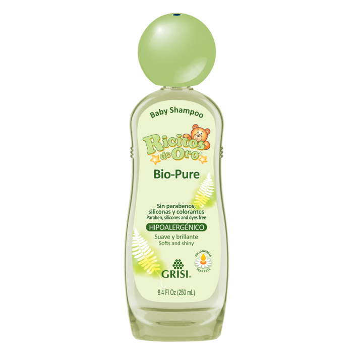 CHAMPÚ BIO-PURE RICITOS DE ORO 250ML