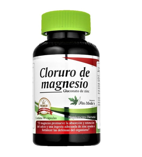 CLORURO DE MAGNESIO CON ZINC FITO MEDIC´S 90 CÁPSULAS