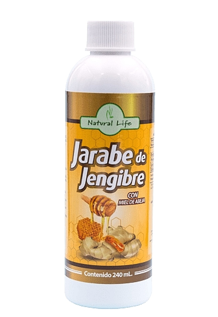 JARABE DE JENGIBRE NATURAL LIFE 240ML