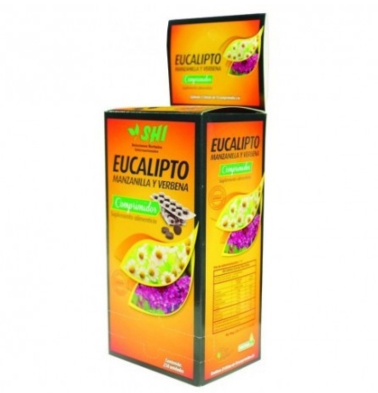 EUCALIPTO, MANZANILLA Y VERBENA BLISTER 10 COMPRIMIDOS