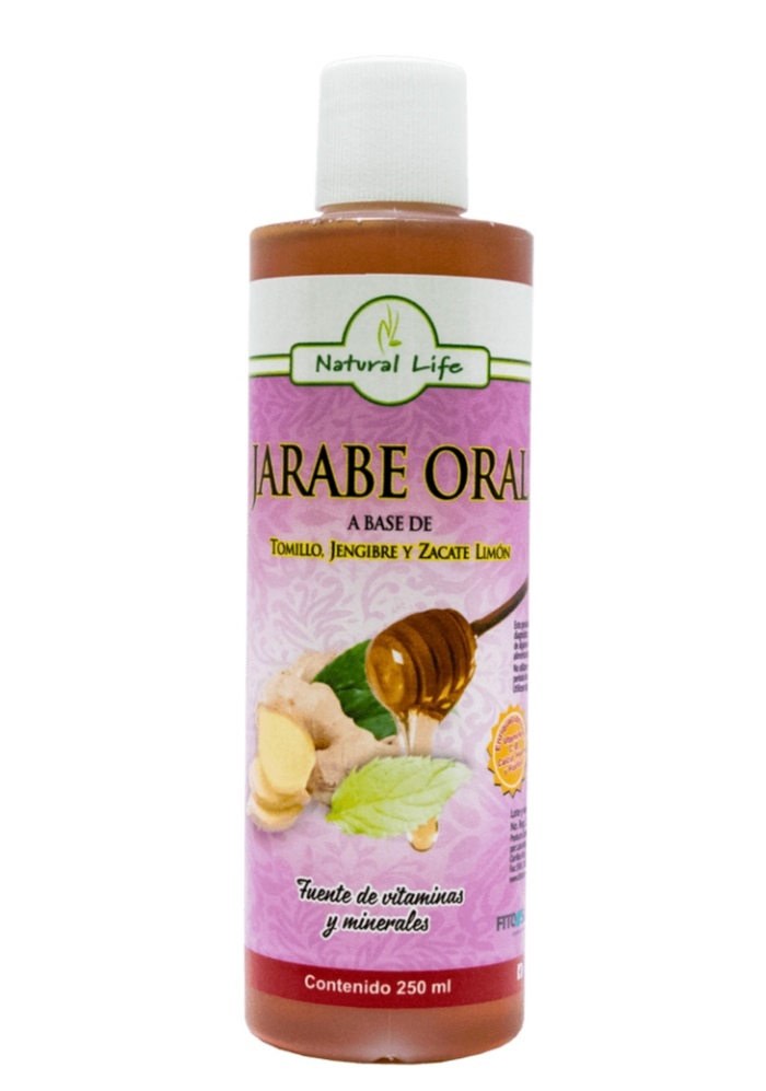 JARABE ORAL PLUS NATURAL LIFE 250ML