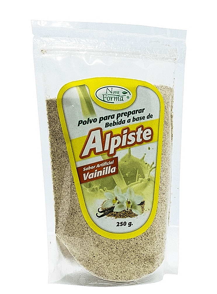 BEBIDA DE ALPISTE SABOR VAINILLA NOVA FORMA 250G