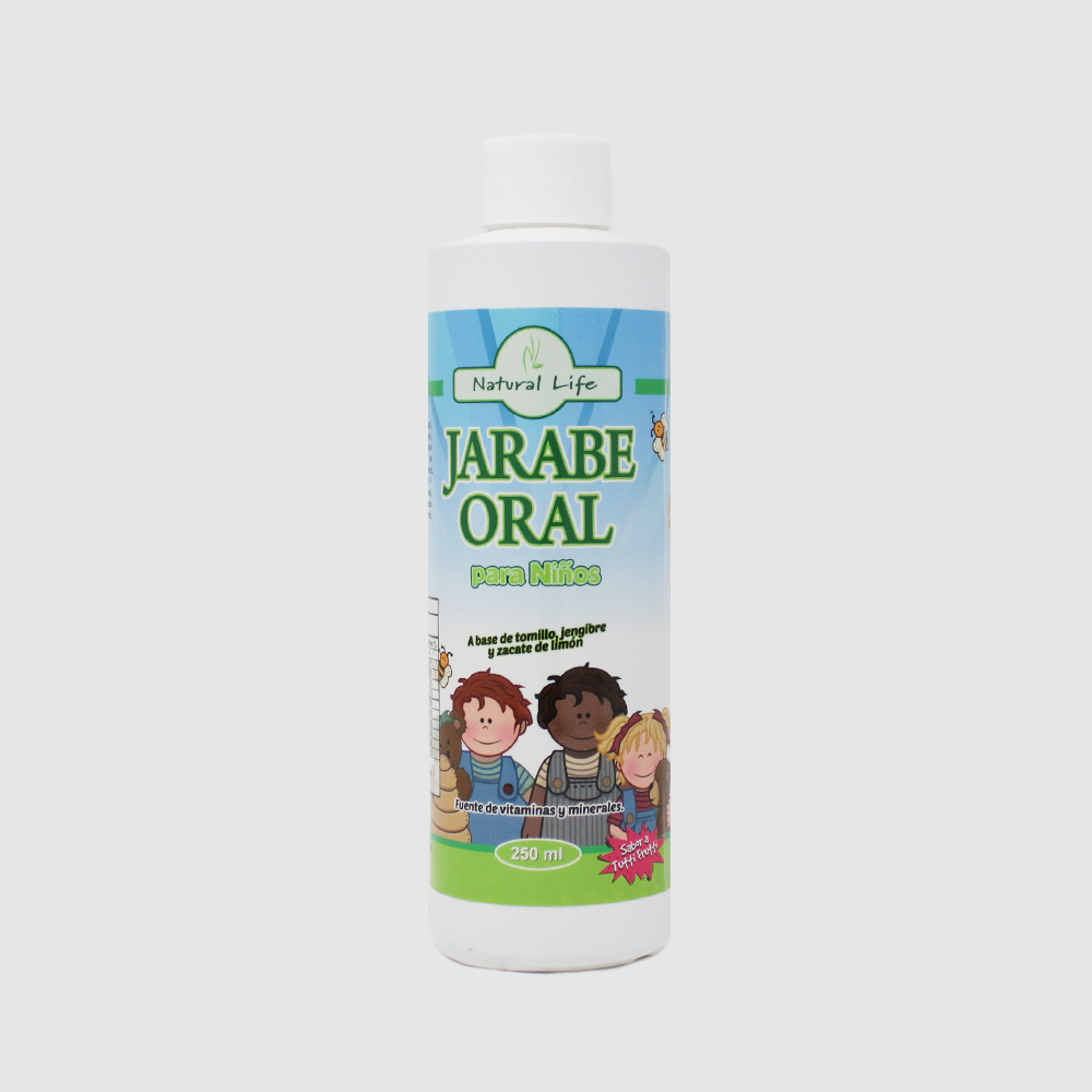 JARABE ORAL PARA NIÑO NATURAL LIFE 250ML