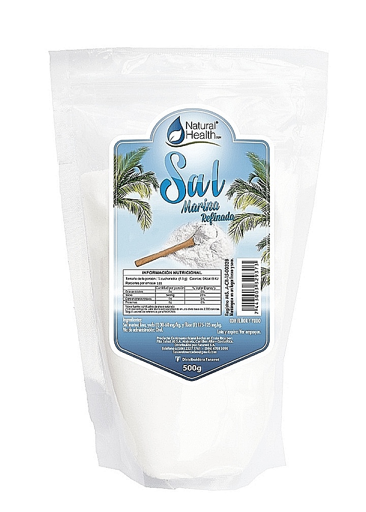 SAL MARINA FINA NATURAL HEALTH 500G