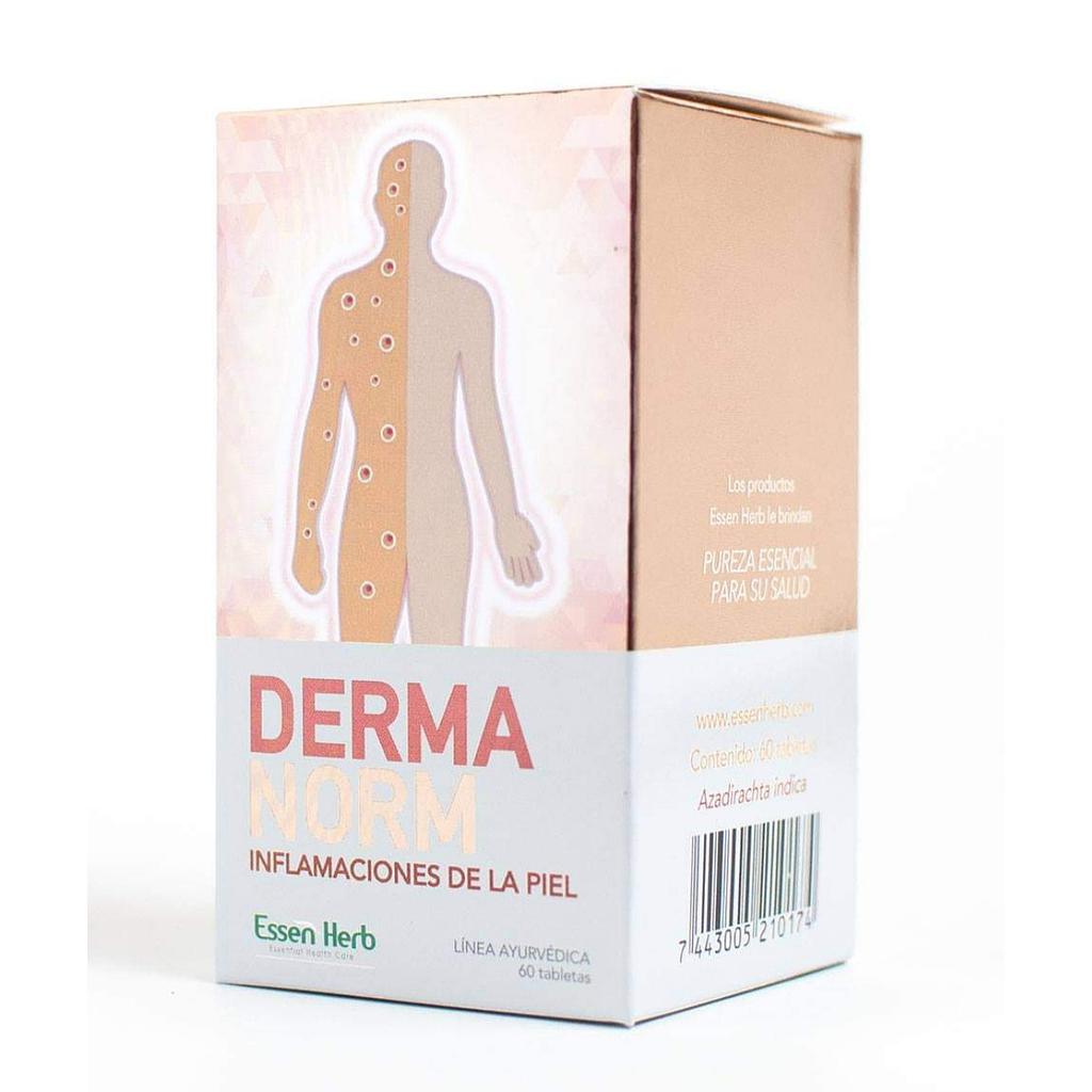 DERMA NORM ESSEN HERB 60 TABLETAS
