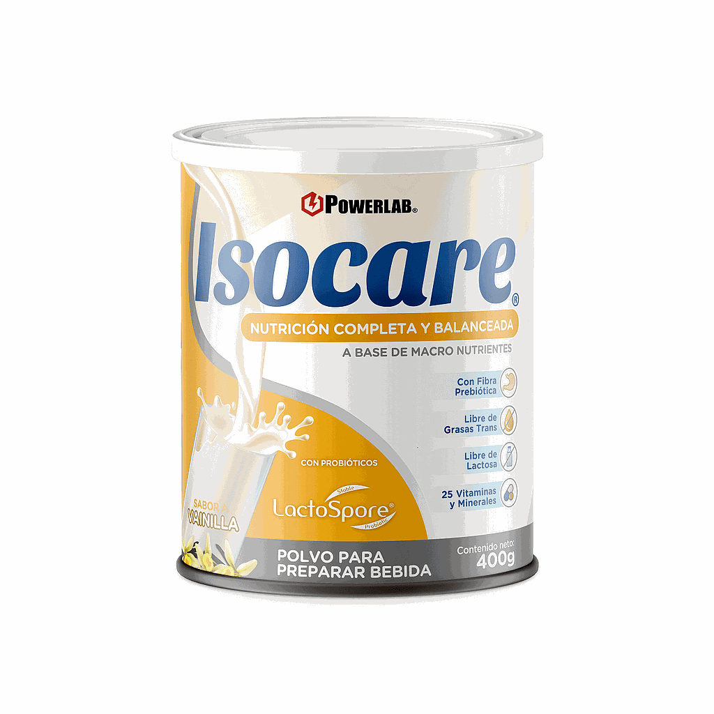 ISOCARE VAINILLA 400G