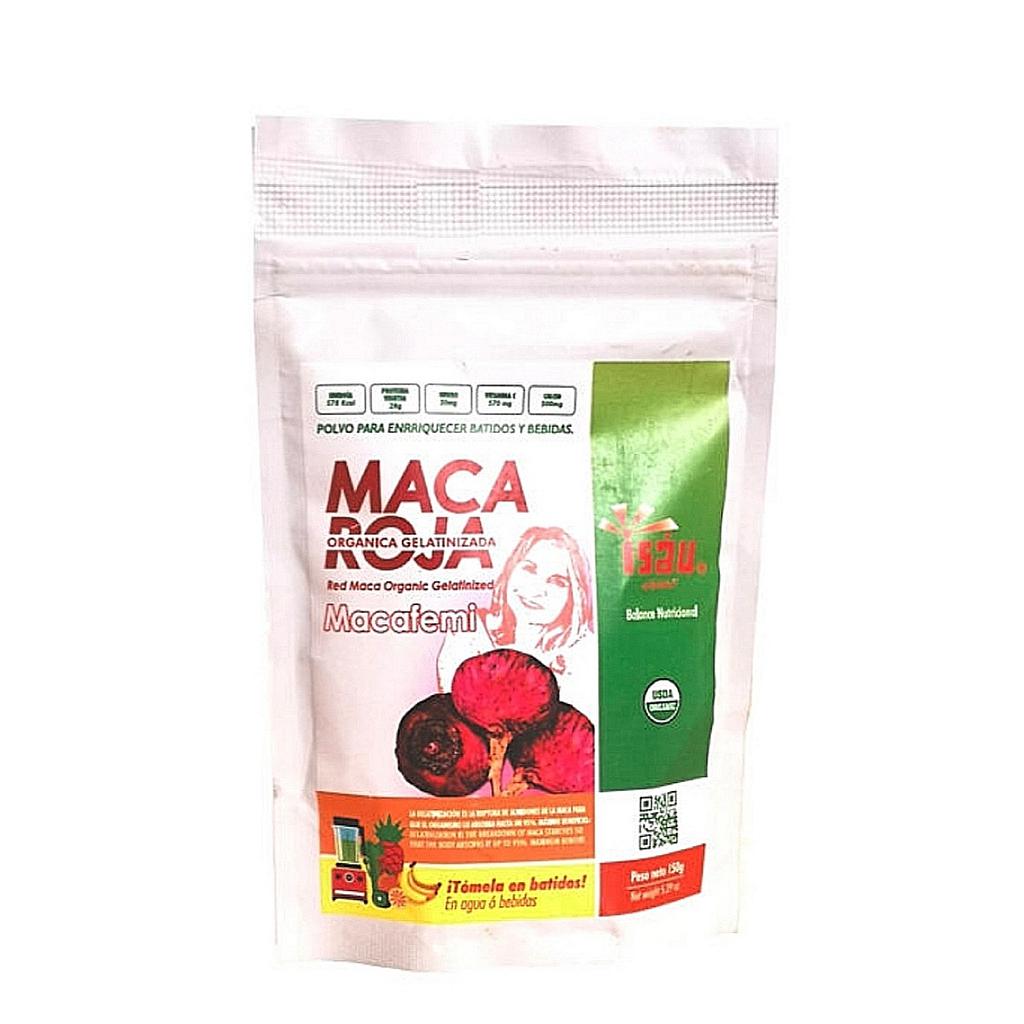 MACA ROJA ORGÁNICA EN POLVO ISÁU 150G