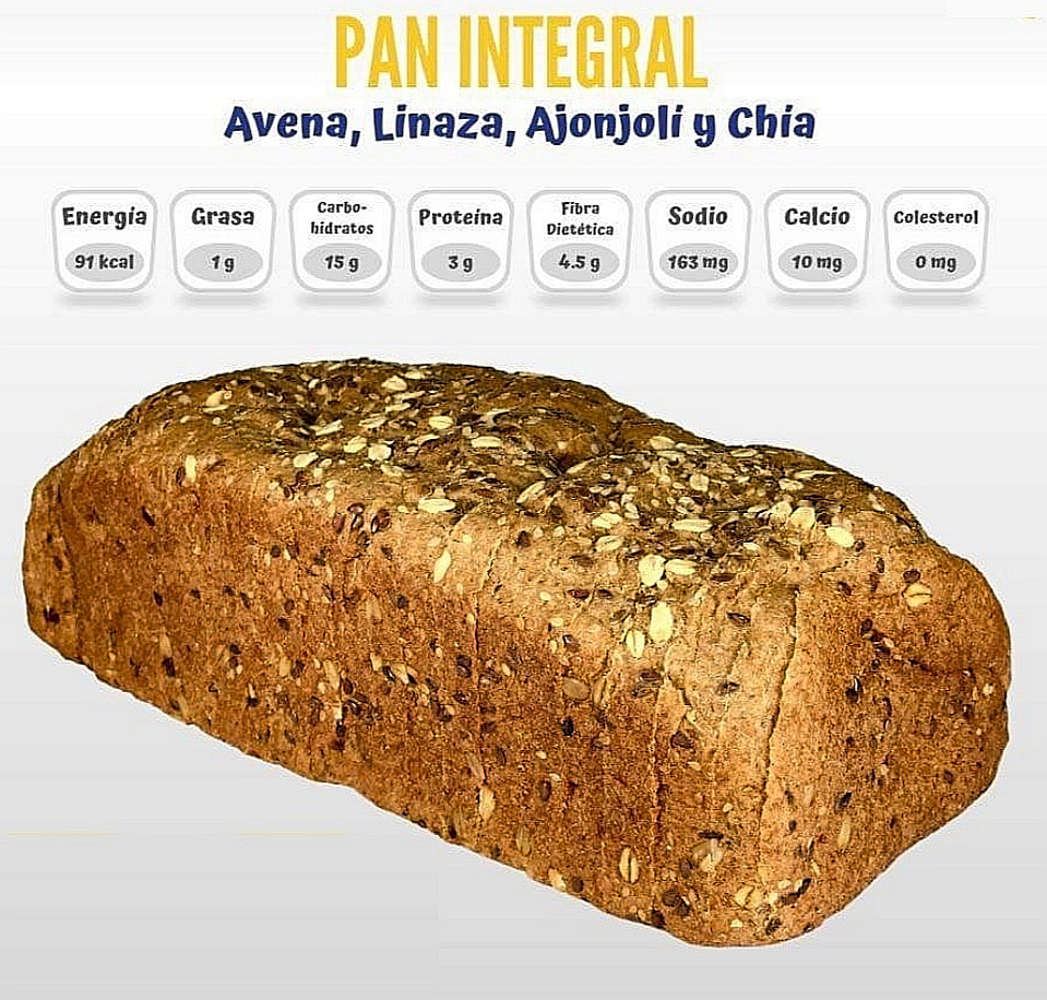 PAN INTEGRAL MULTIGRANO VLADY 1000G