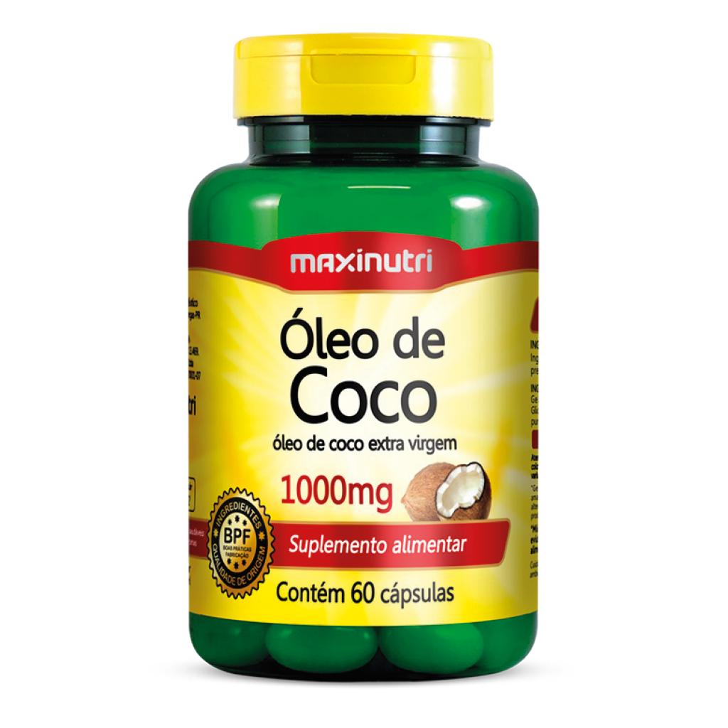 OLEO DE COCO (MCT) MAXINUTRI 60 CÁPSULAS
