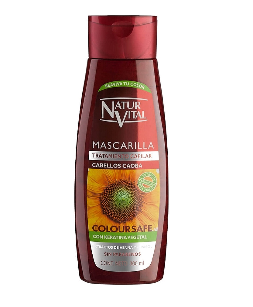 MASCARILLA CABELLOS CAOBA NATUR VITAL 300ML