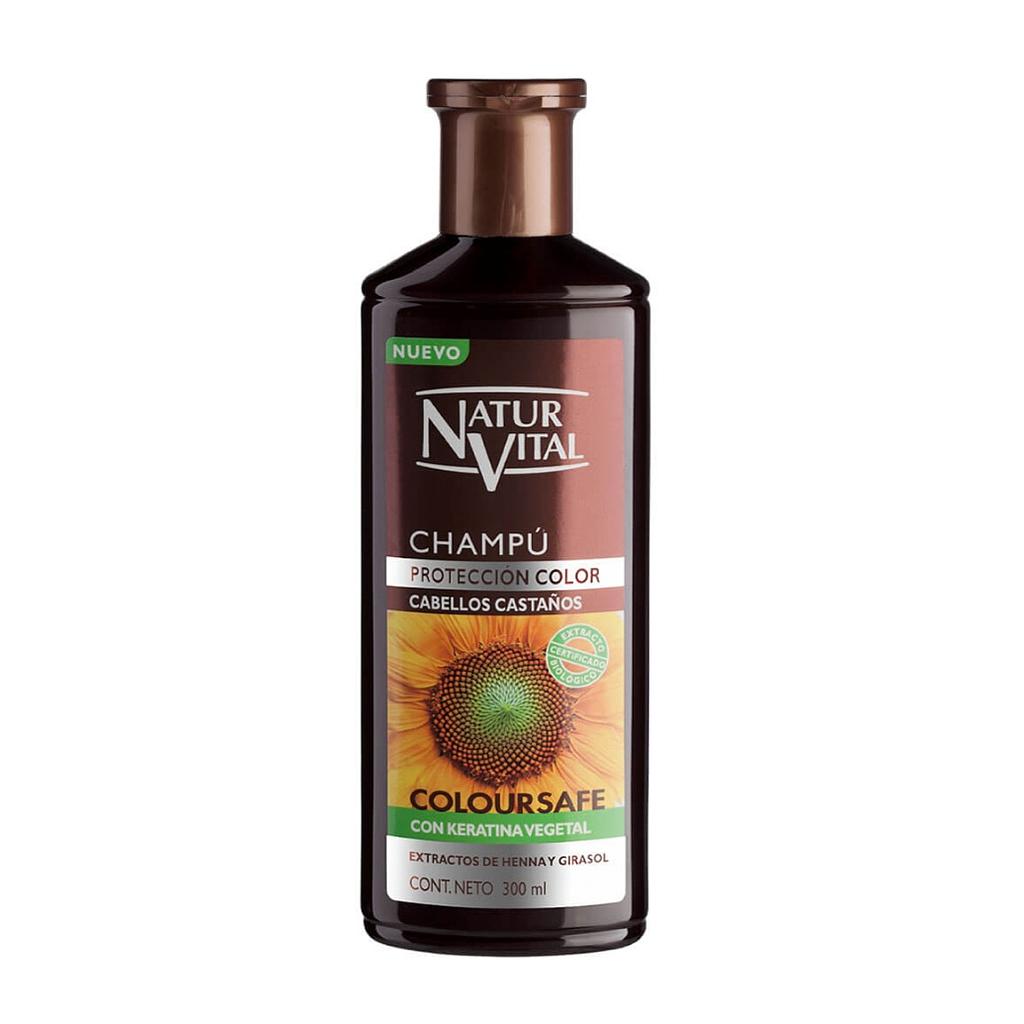 CHAMPÚ CABELLOS CASTAÑOS NATUR VITAL 300ML