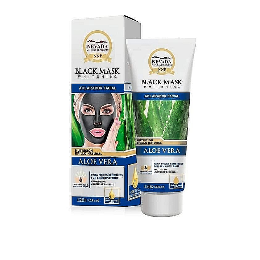 MASCARILLA NEGRA DE ALOE VERA NEVADA 120G