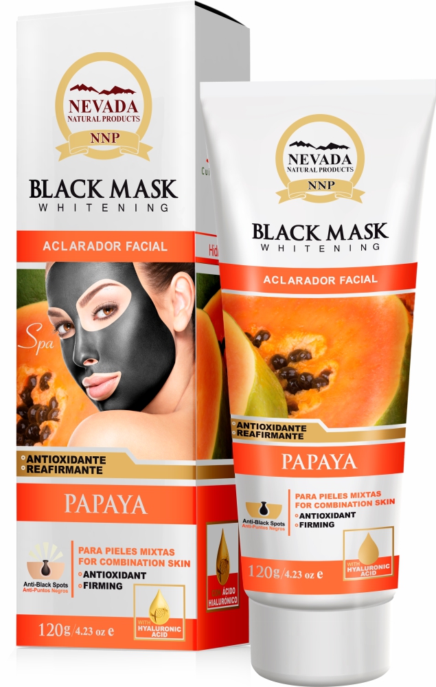 MASCARILLA NEGRA DE PAPAYA NEVADA 120G