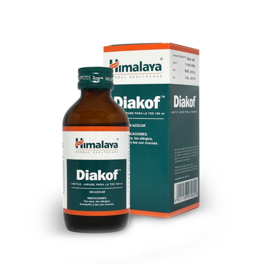 JARABE DIAKOF PARA DIABÉTICOS HIMALAYA 100ML