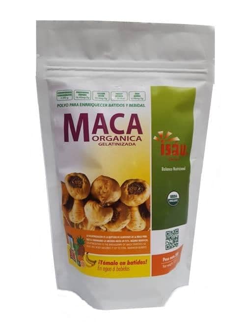 MACA AMARILLA ORGÁNICA EN POLVO ISÁU 150G