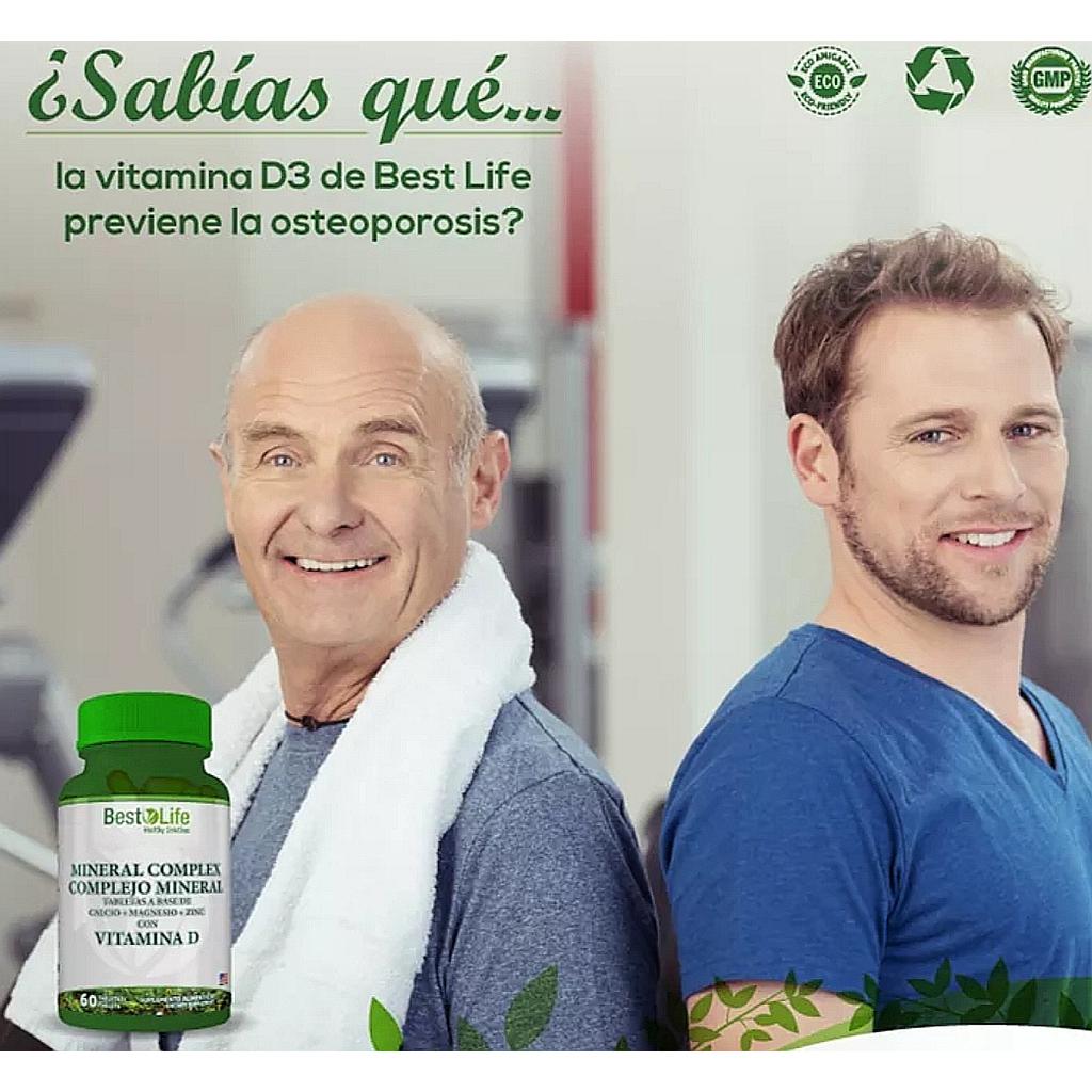 COMPLEJO MINERAL BEST LIFE 60 TABLETAS