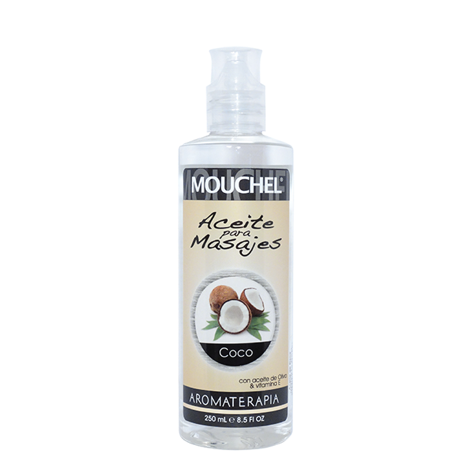 ACEITE PARA MASAJES DE COCO MOUCHEL 250ML