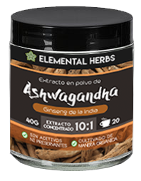 ASHWAGANDHA  ELEMENTAL HERBS 50G