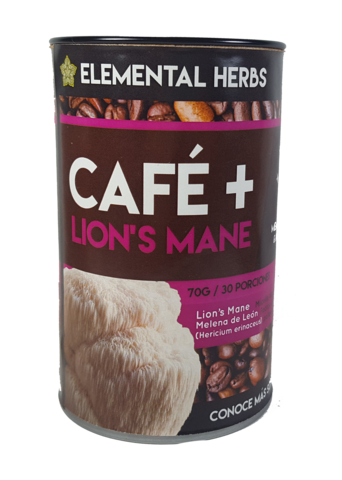 CAFÉ + LION'S MANE ELEMENTAL HERBS 60G