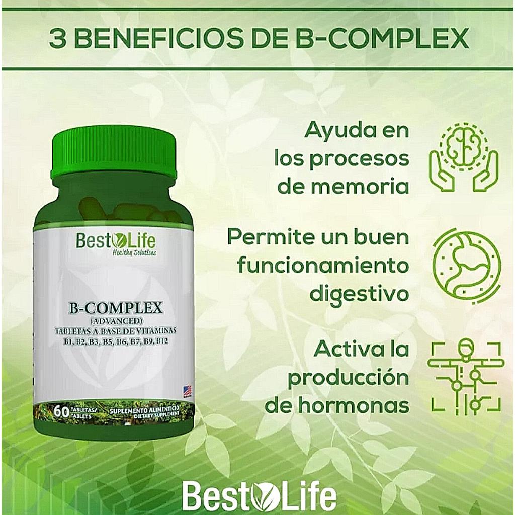 B-COMPLEX BEST LIFE 60 TABLETAS