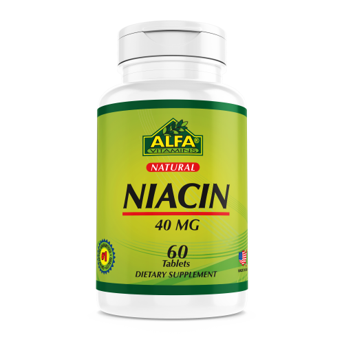 NIACIN ALFA 60 TABLETAS