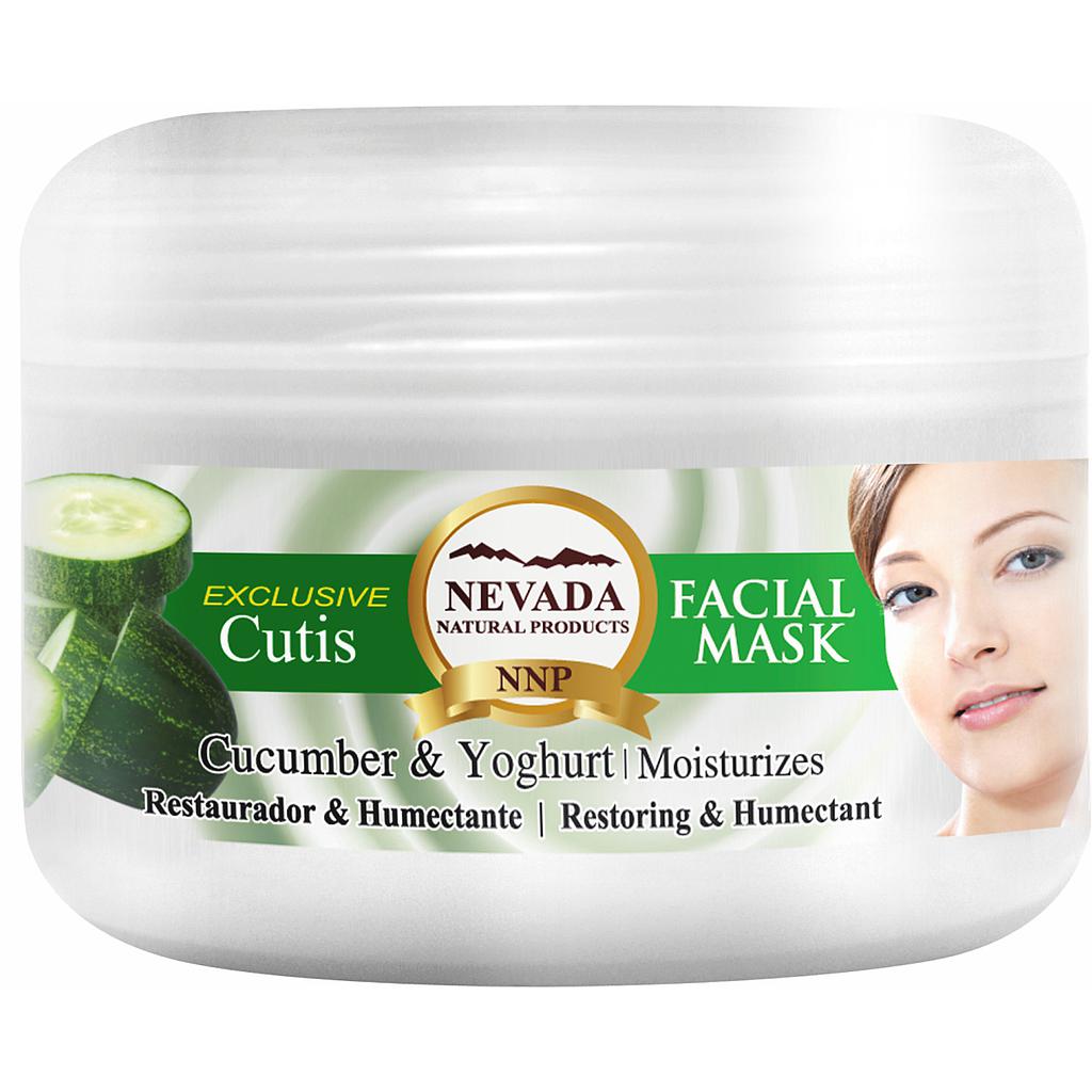 MASCARILLA FACIAL DE YOGURT CON PEPINO NEVADA 100G