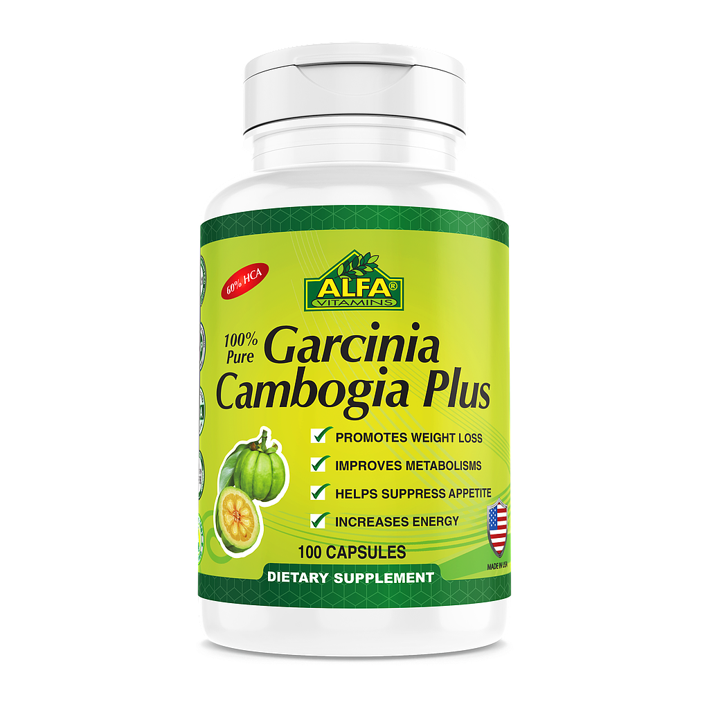 GARCINIA CAMBOGIA PLUS ALFA 100 CÁPSULAS