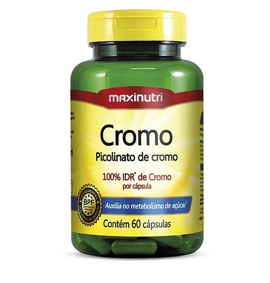 PICOLINATO DE CROMO MAXINUTRI 60 CÁPSULAS