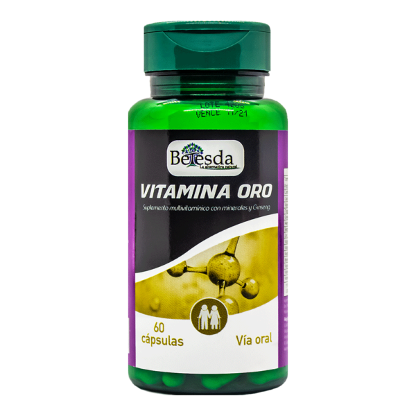 VITAMINA ORO BETESDA 60 CÁPSULAS