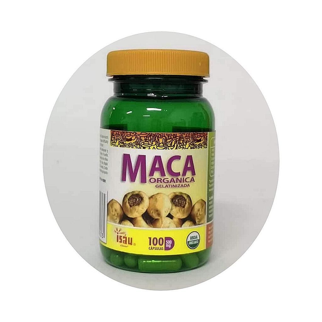 MACA AMARILLA ORGÁNICA ISÁU 60 CÁPSULAS