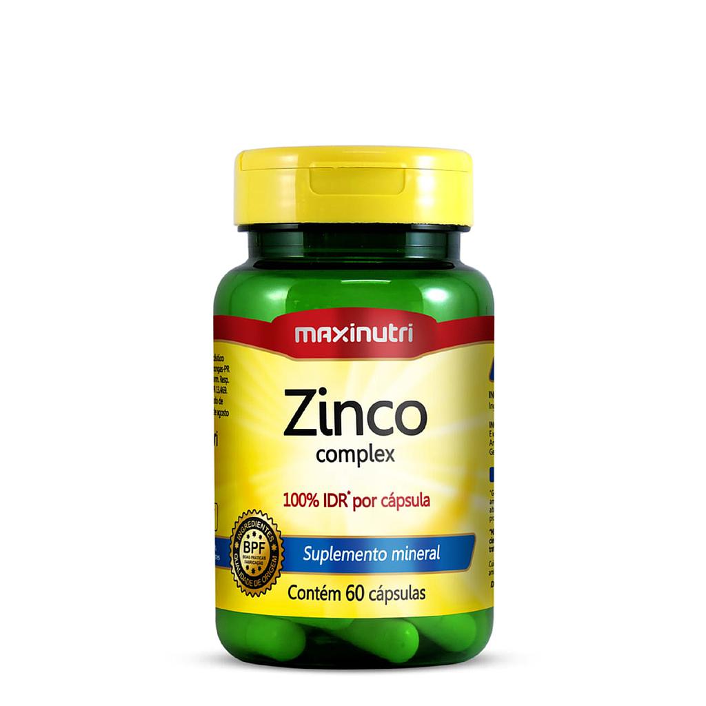 ZINCO (ZINC) MAXINUTRI 60 CÁPSULAS