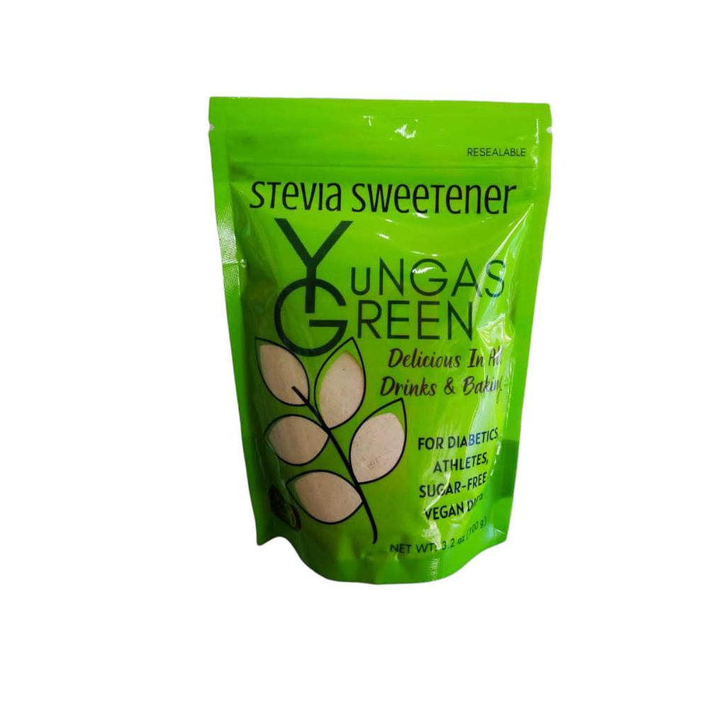 STEVIA SWEETENER YUNGAS GREEN 100G