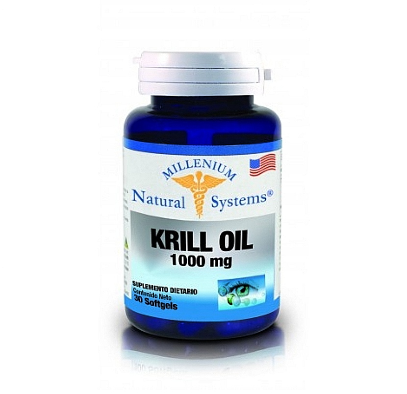 KRILL OIL MILLENIUM 1000MG 30 CÁPSULAS