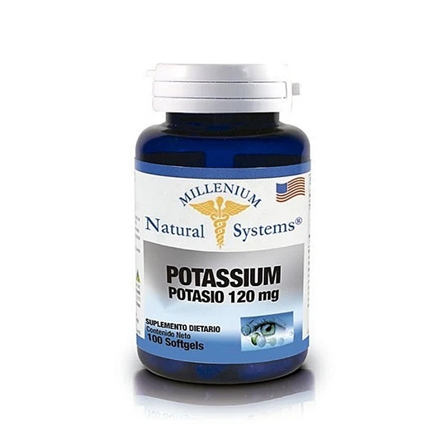 POTASIO MILLENIUM 120MG 100 SOFTGELS