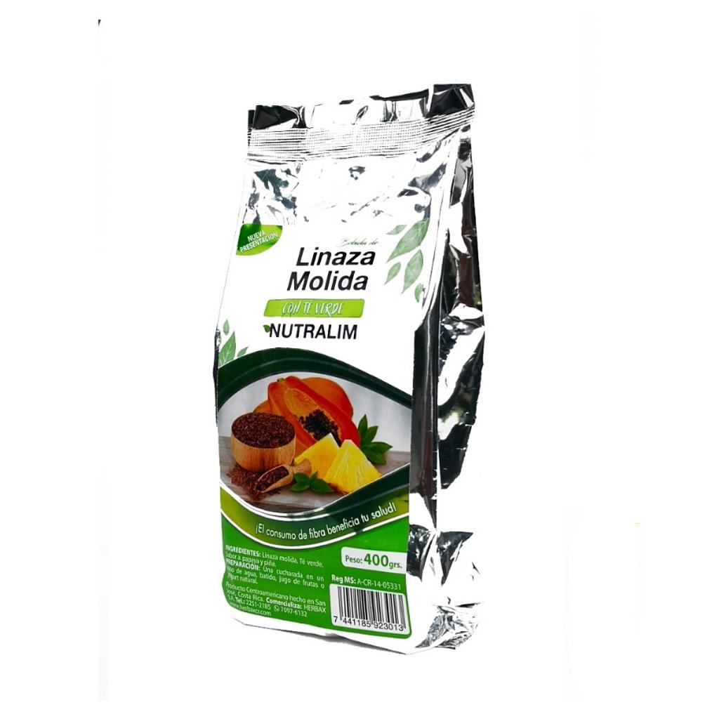 LINAZA MOLIDA CON TÉ VERDE NUTRALIM 400G