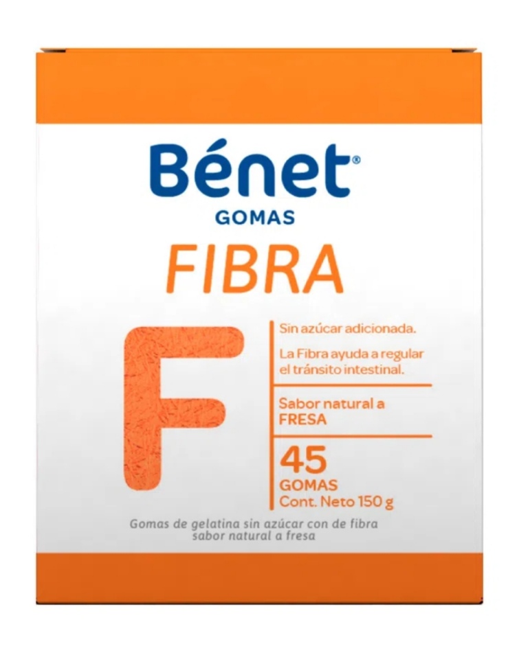 GOMAS FIBRA BÉNET 45 GOMAS