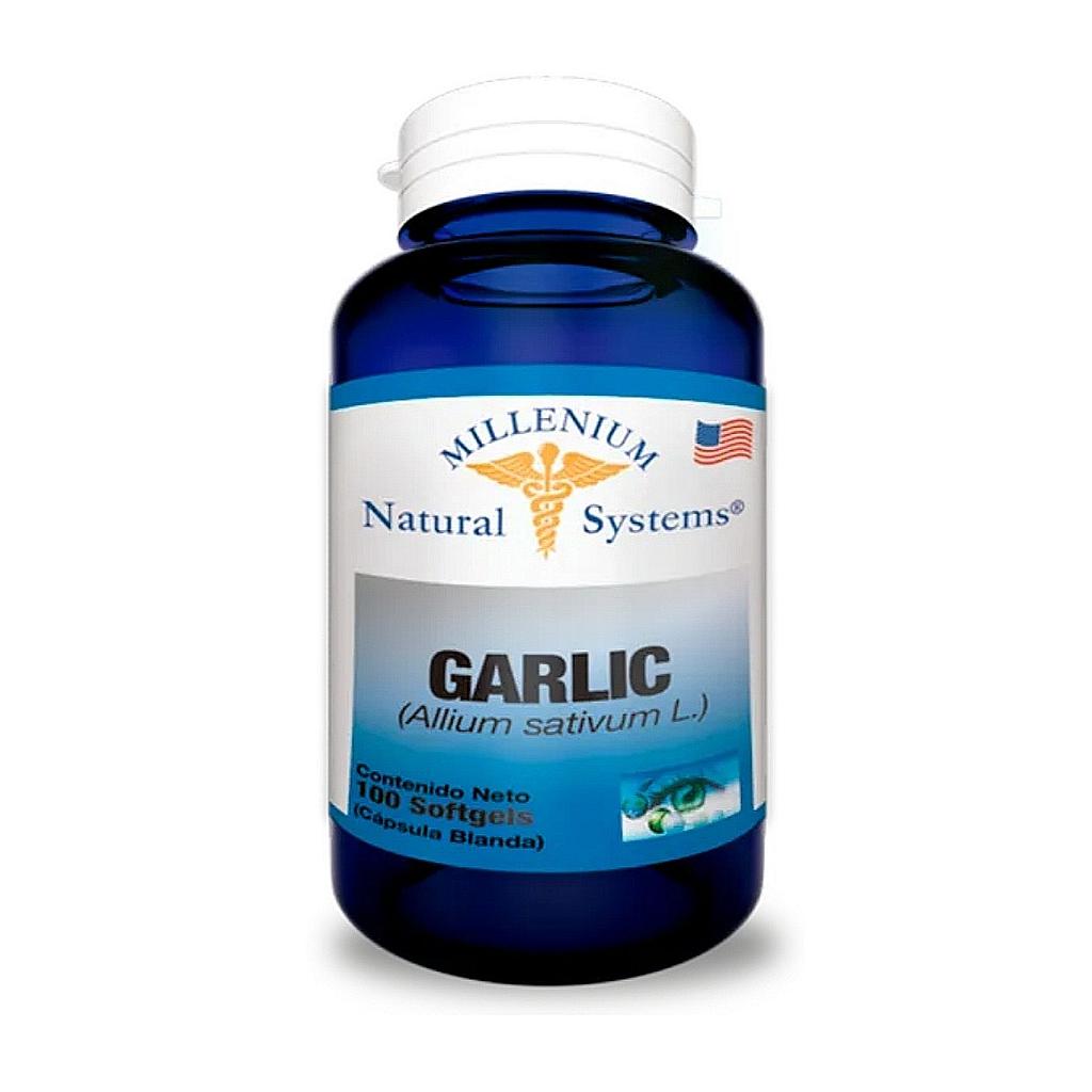GARLIC (AJO) MILLENIUM 100 SOFTGELS