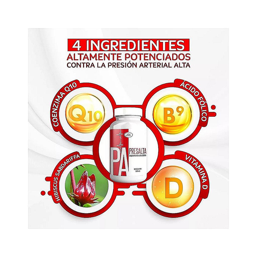 PRESALTA TOTAL NATURAL 60 CÁPSULAS