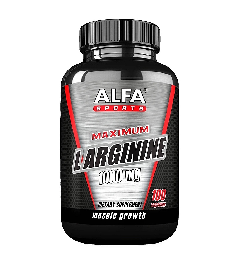 MAXIMUM L ARGININE 1000MG ALFA 100 CÁPSULAS