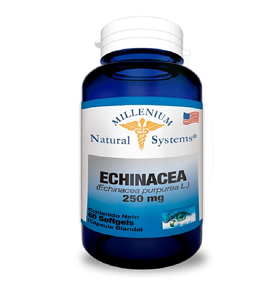 ECHINACEA MILLENIUM 250MG 60 CÁPSULAS