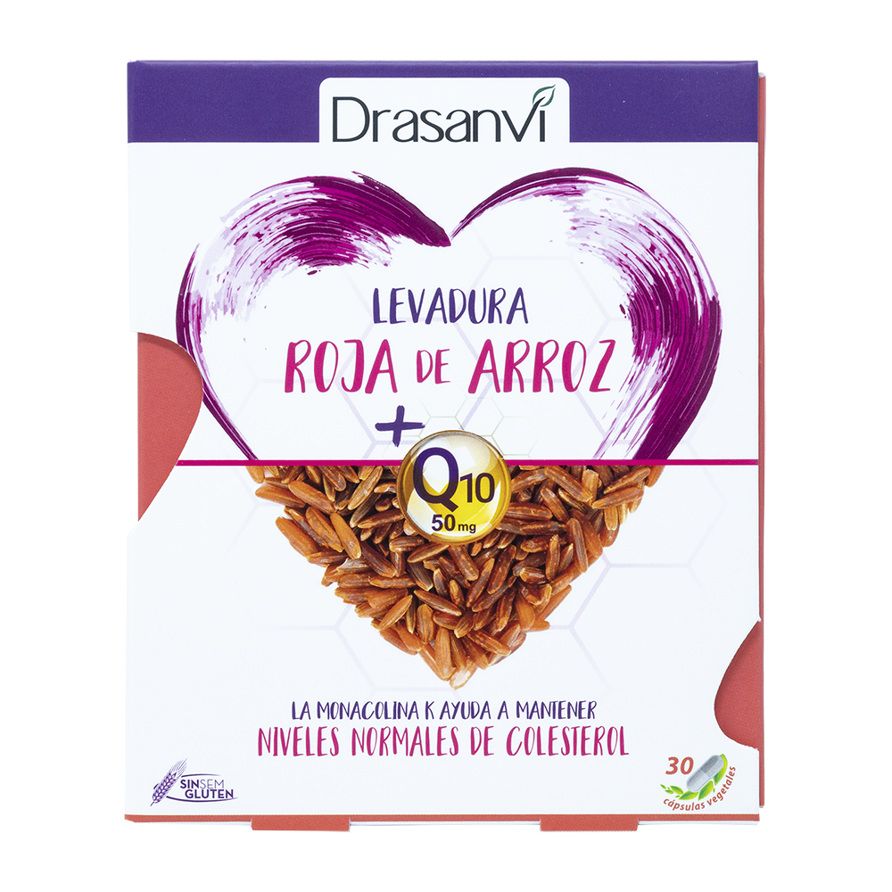 LEVADURA ROJA DE ARROZ DRASANVI 30 CÁPSULAS