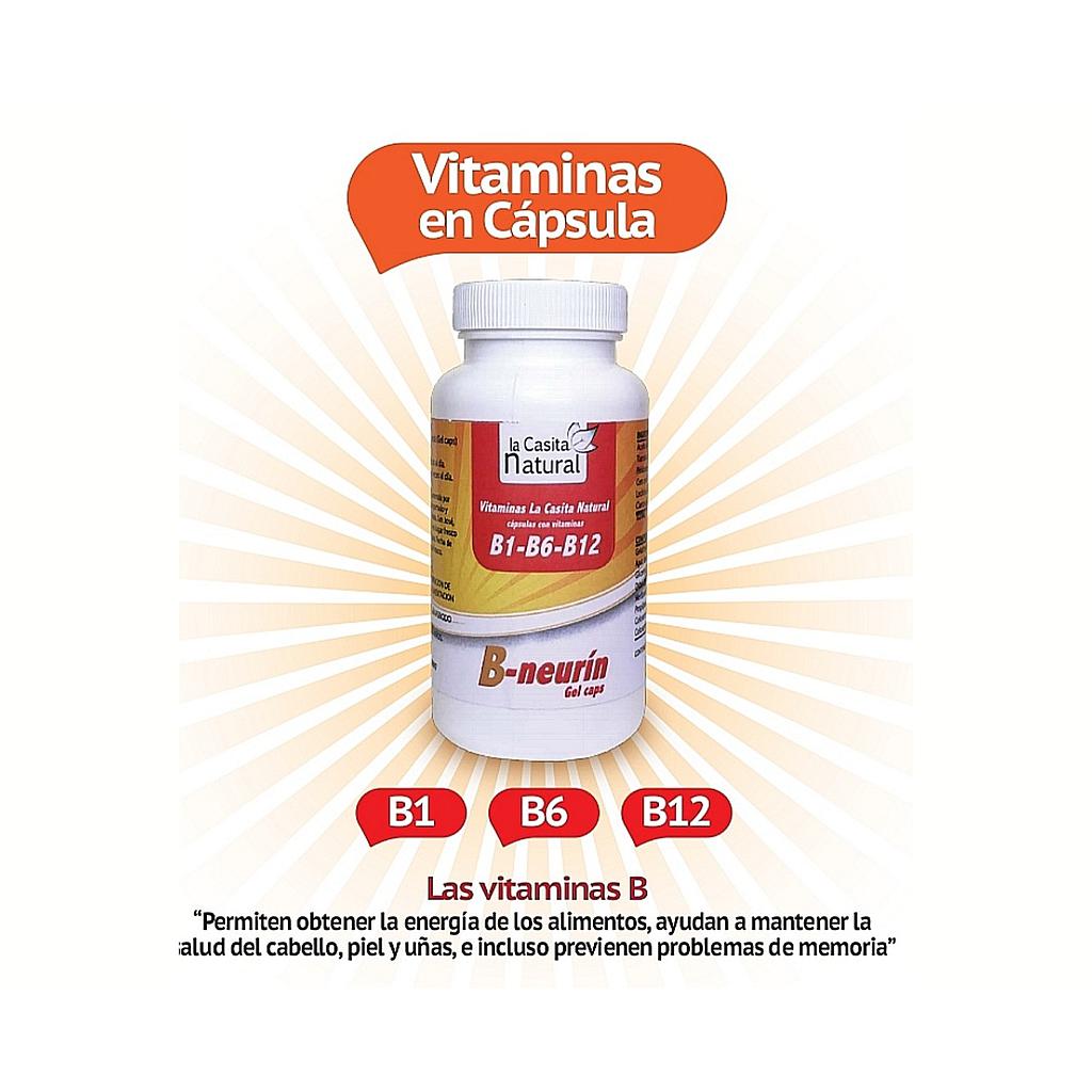 B- NEURÍN LA CASITA NATURAL 60 CÁPSULAS