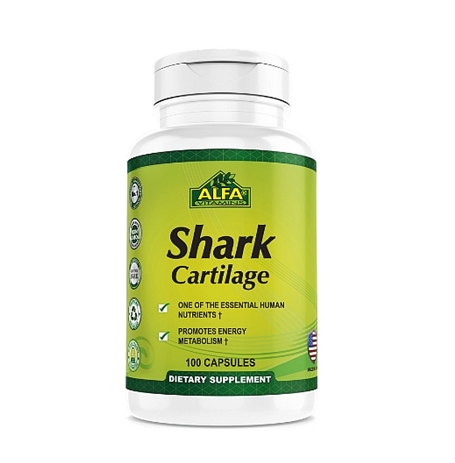SHARK CARTILAGE ALFA 100 CÁPSULAS